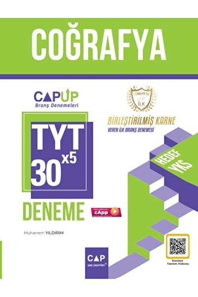 Çap Yayınları Çap Up Tyt Deneme Coğrafya 30*5 - 2024