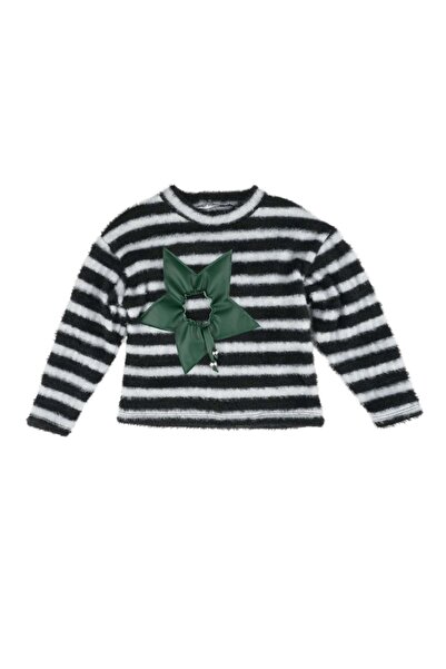 best kids Leather Embroidered Sweater
