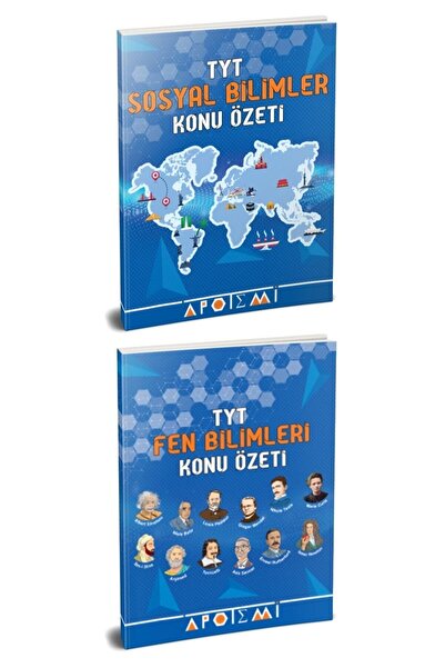 Apotemi Yayınları Apotemi Sosyal Bilimler & Fen Bilimleri Konu Özeti Seti (2 ...