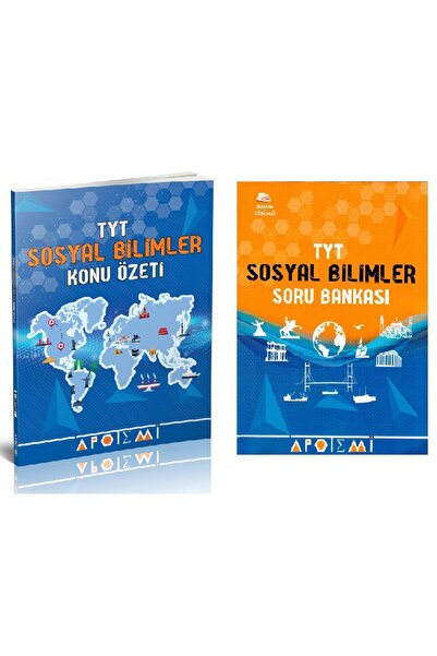 Apotemi Yayınları Tyt Sosyal Bilimler Konu Özeti Soru Bankası Seti 2024-2025