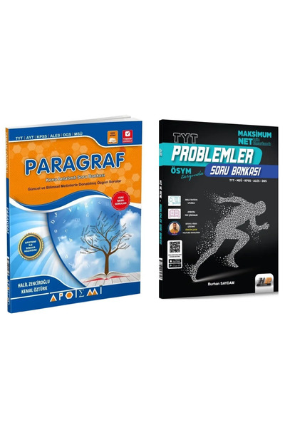 Apotemi Yayınları Paragraf Konu Anlatımlı Soru Bankası ve Hız ve Renk TYT Pro...