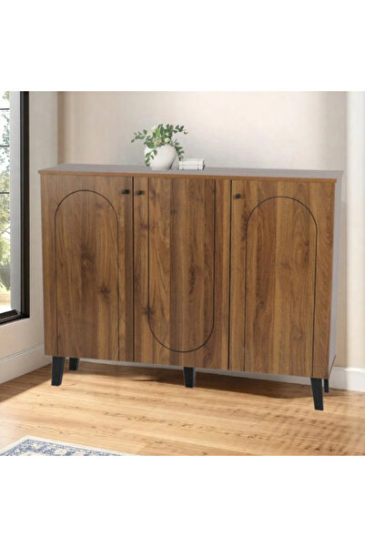 DEC13 دولاب احذيه بتصميم مميز وعصرى مقاس 120 سم