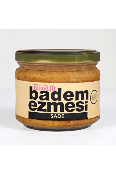 moodfit Badem Ezmesi Sade %100 Badem Icermekte 300 Gr Sekersiz/tatlandırıcısız/katkısız/