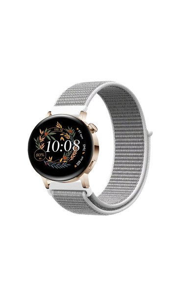 Tagomoon Huawei Watch Gt3 Elegant 42mm Spor Kumaş Desenli Cırt Cırtlı Kordon ...