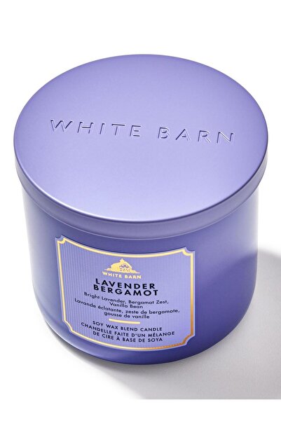 Bath & Body Works Lavender Bergamot Büyük Mum 411 g