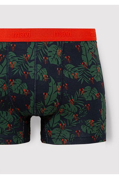 Mavi Scorpion Printed Navy Blue Boxer 092441-33648