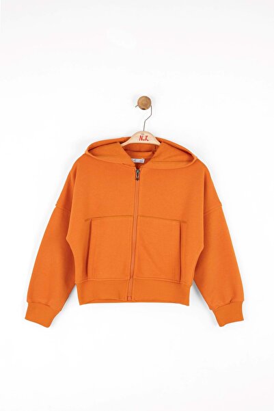 nk kids Lotus Sweatshirt Orange