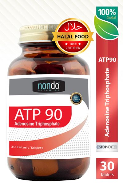 Nondo Atp 90 Adenosine Trifosphate - 30 Enteric Tablets