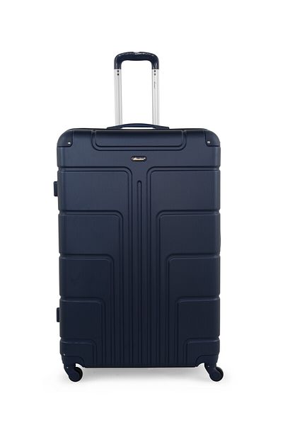 Senator Travel Bag Suitcase A1012 Hard Casing Trolley Luggage Navy Blue