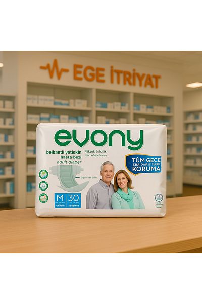 Evony Patient Diapers Medium-medium 30 Pieces