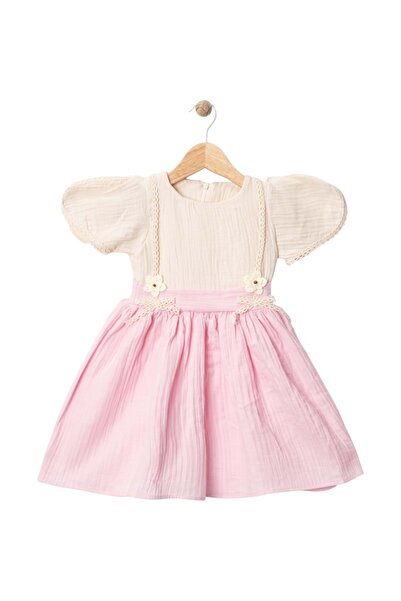 Babexi ROCHIE DE MUSLINĂ FISTOL Roz