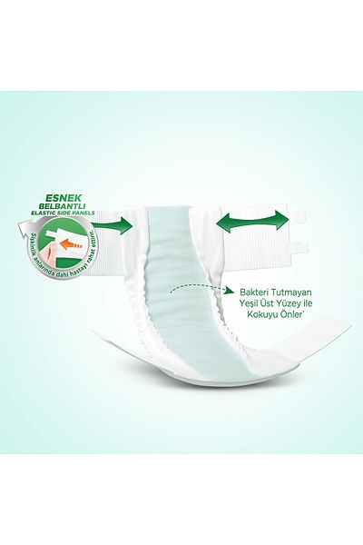 Evony 30 Pieces Premium Adult Diapers Medium