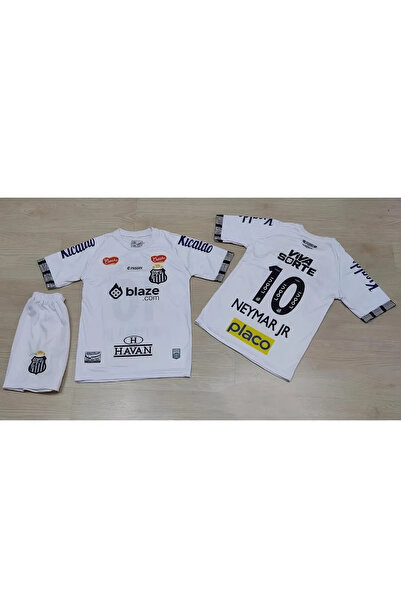 FRAGOLA Santos 2024/25 Yeni Sezon Neymar Jr Özel Çocuk Forması (10)
