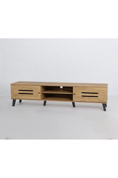 DEC13 Modern TV table 180 cm with a distinctive design