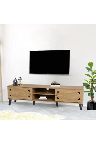 DEC13 Modern TV table 180 cm with a distinctive design