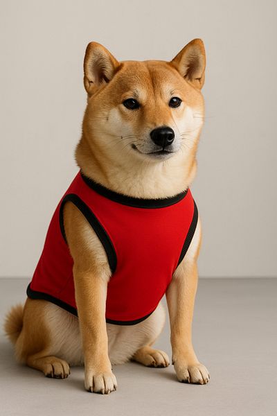 Monopetz New Season Dog and Cat Outfit - Red Security