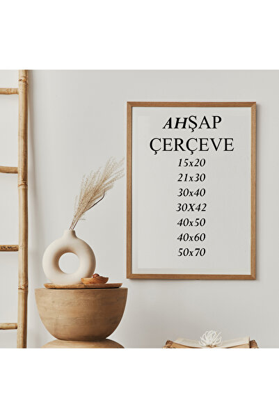 Pİ AHŞAP ÇERÇEVE Ahşap Çerçeve