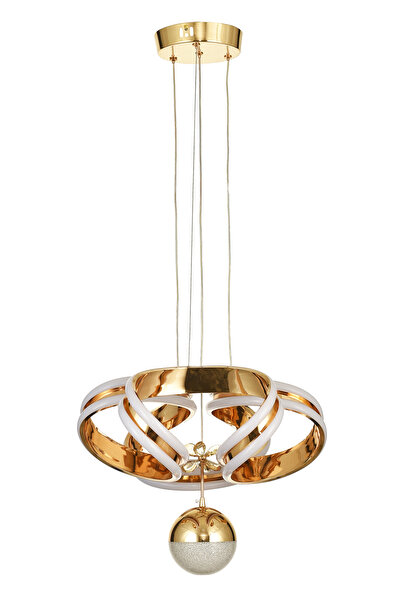 Avizemoda Salvo 35 cm Tekli Dimmer Kumandalı 3 Renk Ledli (Sarı-Beyaz-Gün Işı...