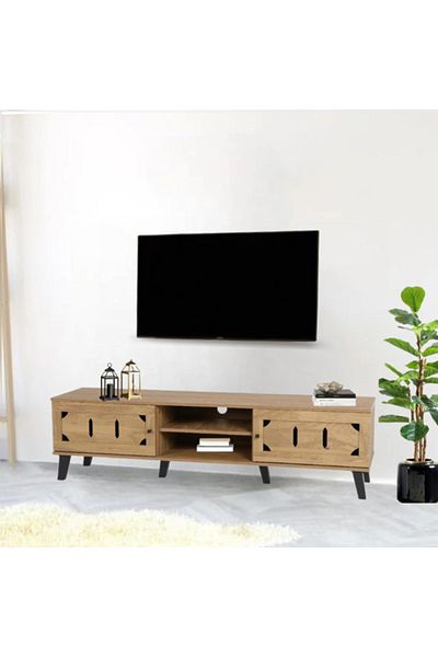 DEC13 Modern TV table 180 cm with a distinctive design