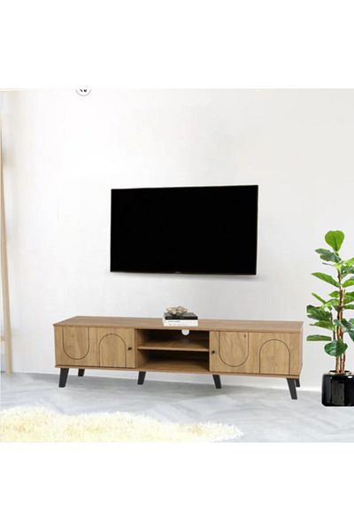 DEC13 Modern TV table 180 cm with a distinctive design
