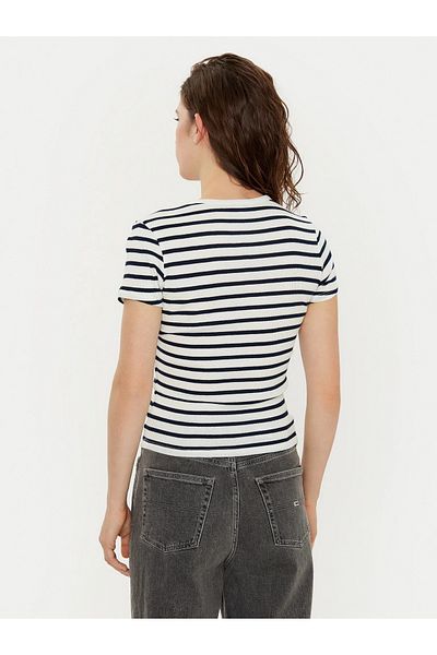 Tommy Hilfiger Women's T-Shirt Dw0Dw19502-0Fe