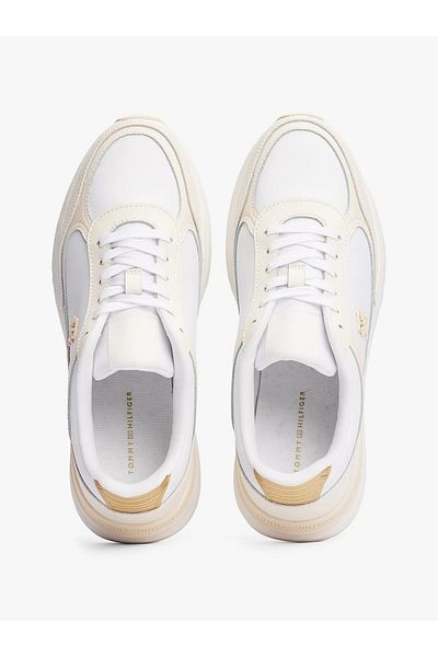 Tommy Hilfiger Tommy Hilfiger Women Cream Sneakers
