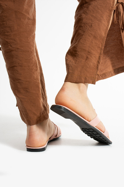 Moda Devrin Γυναικείες παντόφλες Powder Biye Παντόφλες για το σπίτι και εξωτερικούς χώρους