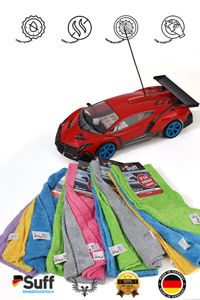 Suff 3'lü Fırsat Mikrofiber Cila Bezi (Zambak 40x30 cm)