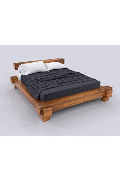 NT Concept Ntconcept Mirna Doğal Ağaç Karyola(200CM-200CM)