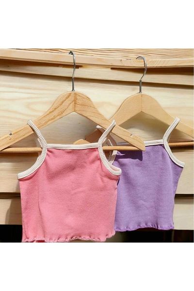 Magu Set of 2 Crop Body T-Shirts for Girls