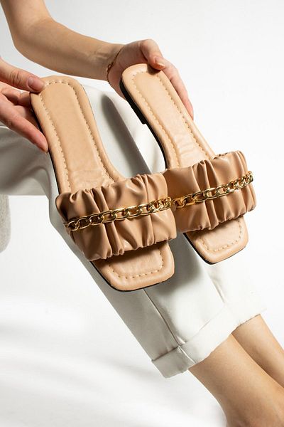 Moda Devrin Norkové dámské pantofle se stahovací šňůrkou Venkovní a domácí pantofle