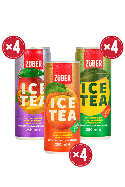 Züber Karma Ice Tea Paketi 250ml X 12 Adet
