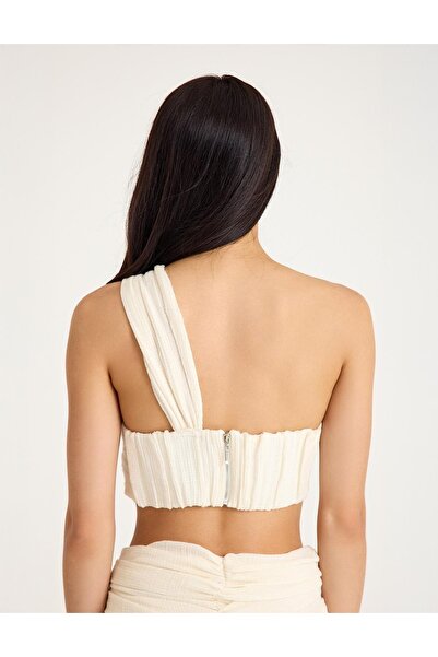 İLVİ Uriana Ecru Women's Blouse