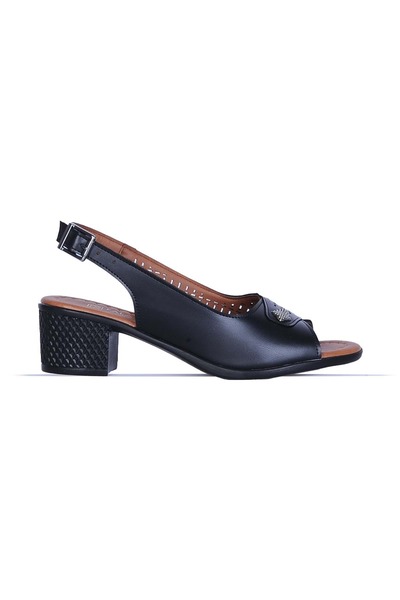 moda ayakkabım Pantofi la modă 549 Sandale cu toc de 5 cm pentru femei