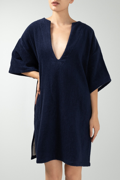 COTTONMANIA Remus Pancho/Plaj Giyim/Panço/%100 Pamuk