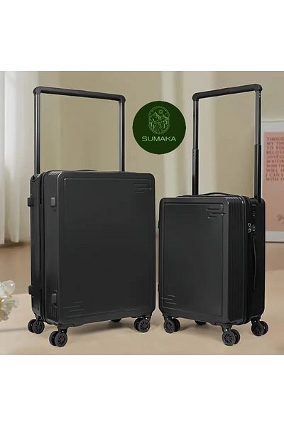 SUMAKA Luggage Travel Suitcase Trolley Bag - Set of 2 pcs - With Spinner Wheels