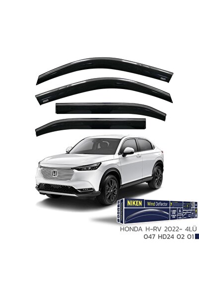 Niken Honda Hrv Kromlu Cam Rüzgarlığı 4lü Set 2022 2023