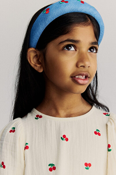 H&M Pamuklu Muslin Elbise