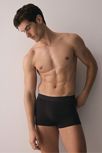 H&M 3'lü Kısa Paça Boxer Şort Lycra®