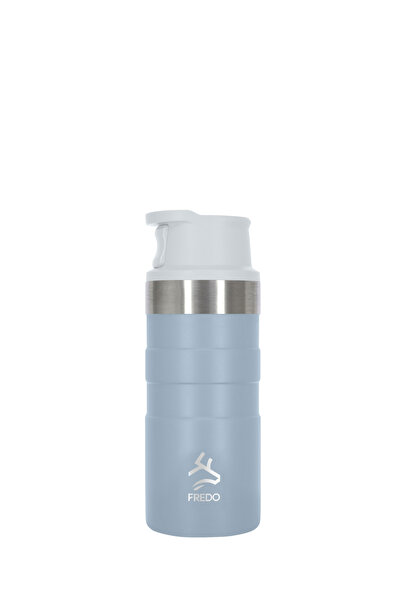 FREDO Comfort Therm Paslanmaz Çelik Bebek Mavisi Termos Bardak, Mug 350ml