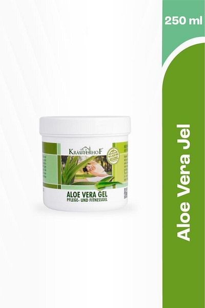 Krauterhof Aloe Vera 250ml x2 Pieces Body Gel Moisturizer