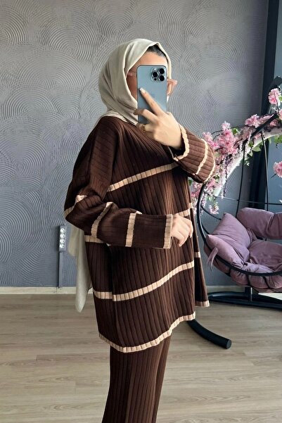 Maystore Kombinace dvoubarevného sezónního látkového úpletu