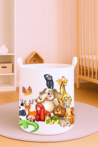 Paris Home Καλάθι παιχνιδιών - Πολυλειτουργικός πτυσσόμενος οργανωτής για παι...