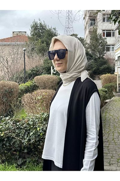 Invee سترة تريكو سوداء 6136
