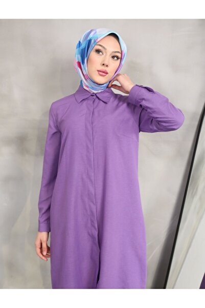 Kirazgym Hosszú ing tunika Poplin szövet