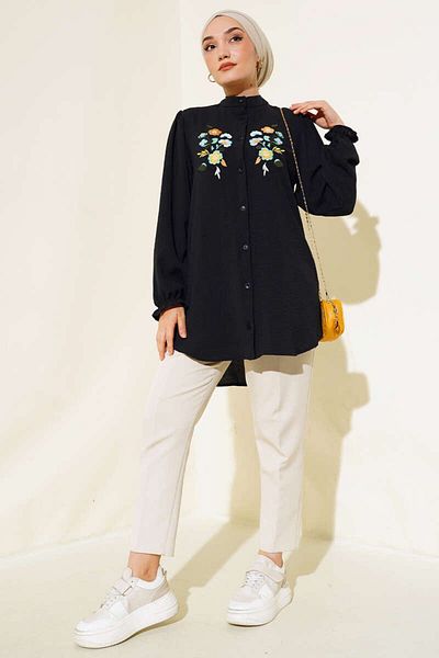 Kirazgym Embroidery Detailed Tunic
