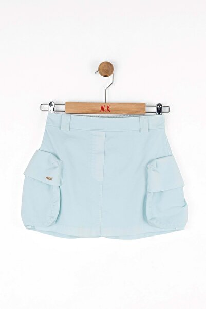 nk kids Cargo Pocket Piece Skirt Blue