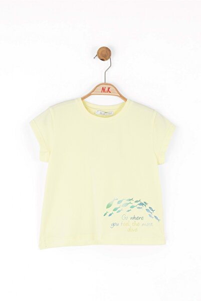 nk kids Etekucu Fish Printed Body Yellow