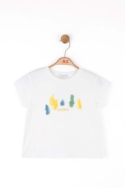 nk kids Tricou Sharp Ecru