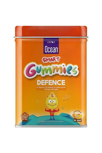 Orzax Ocean Smart Gummies Defence Çiğnenebilir Jel 64 Adet
